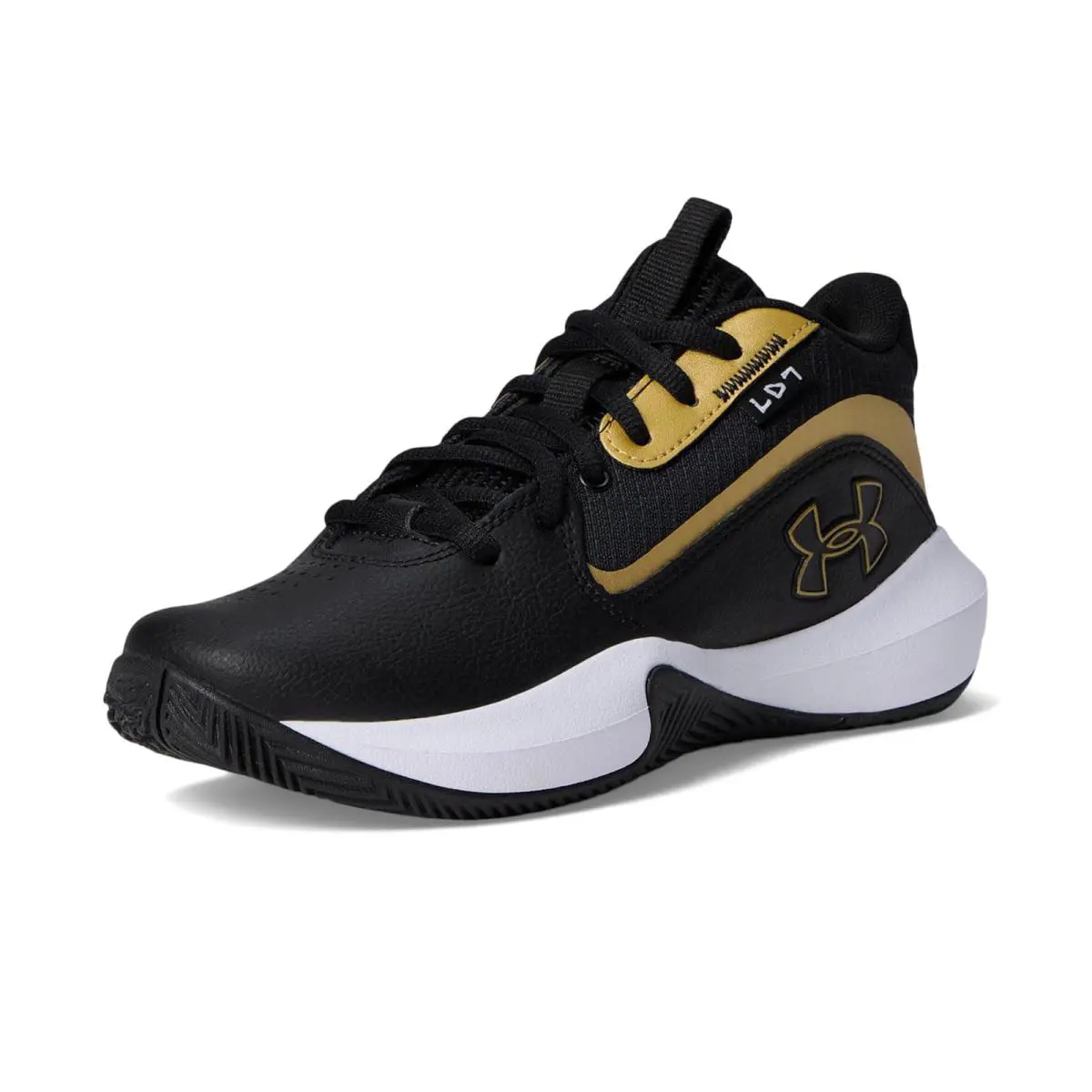 Under Armour shoes - Black/Black/Metallic Gold 5