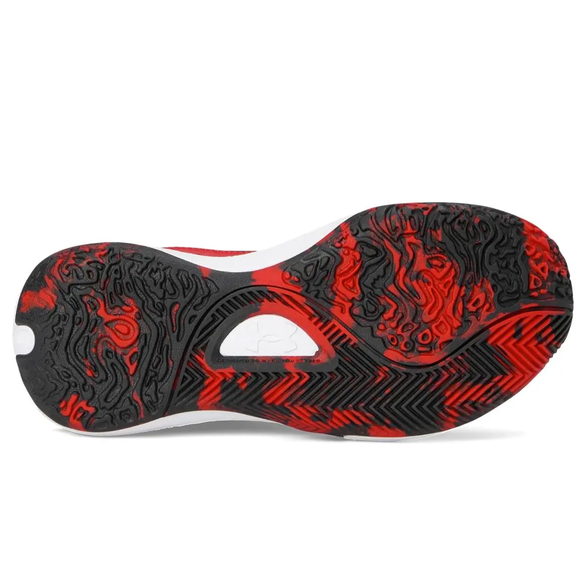 Under Armour shoes - Red/Black/White 8