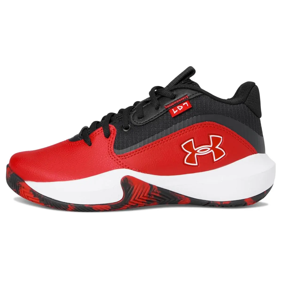 Under Armour shoes - Red/Black/White 9