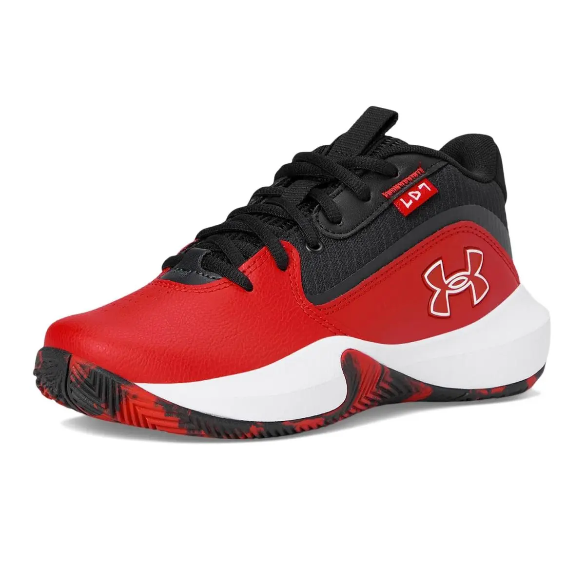 Under Armour shoes - Red/Black/White 12