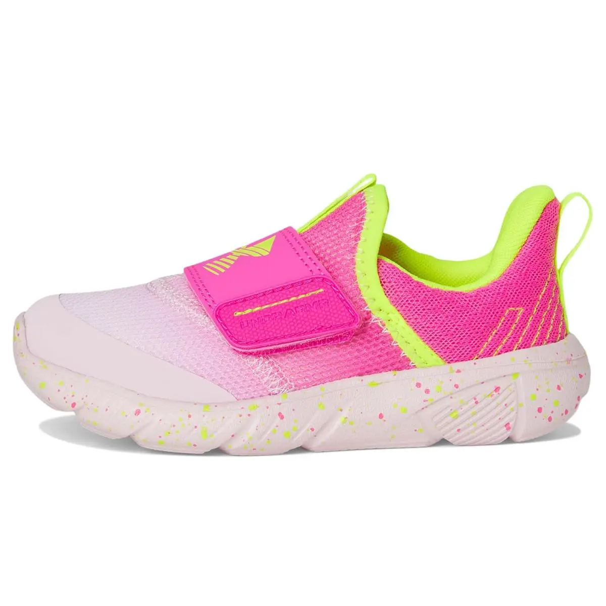 Under Armour shoes - Prime Pink/Rebel Pink/High Vis Yellow 9
