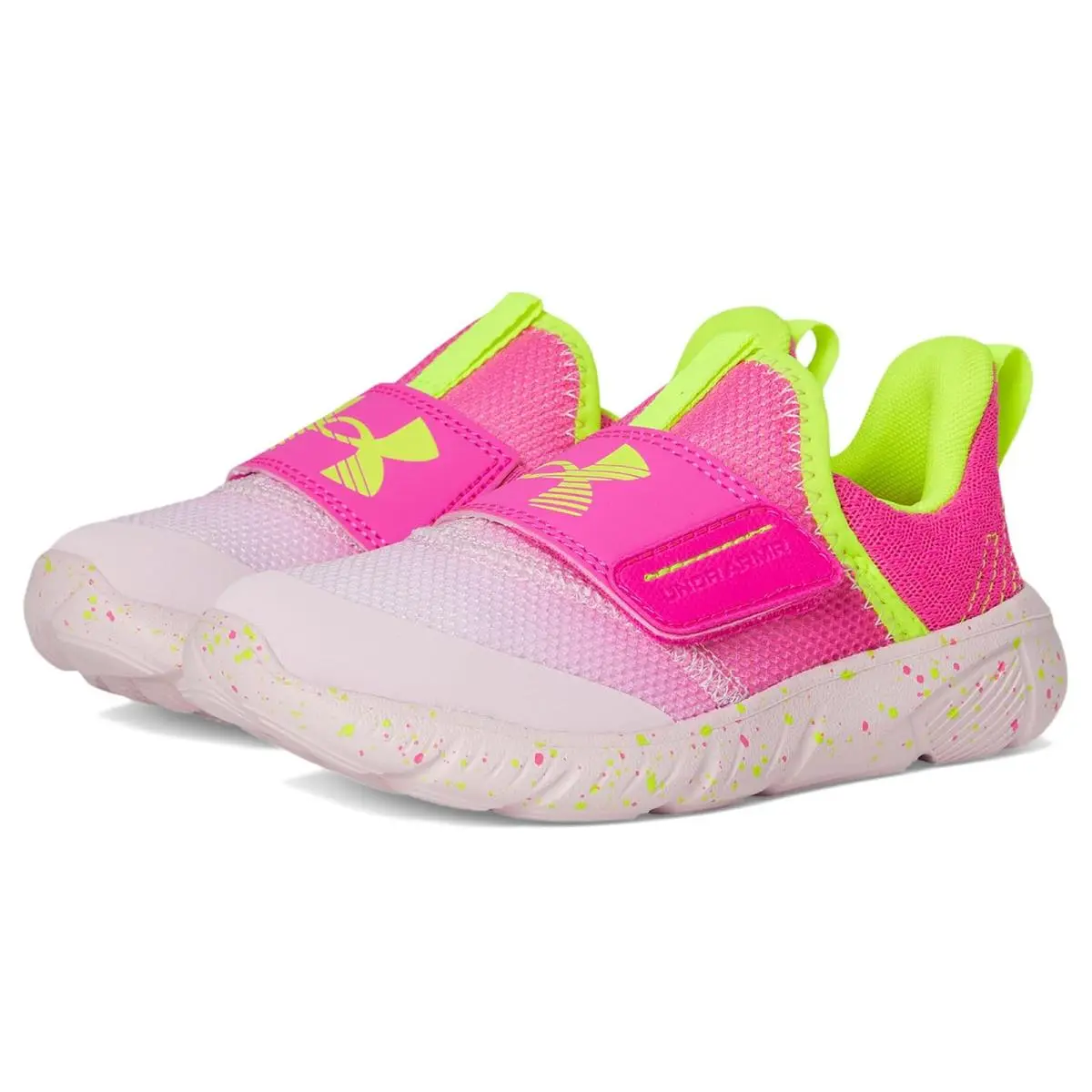 Under Armour shoes - Prime Pink/Rebel Pink/High Vis Yellow 6