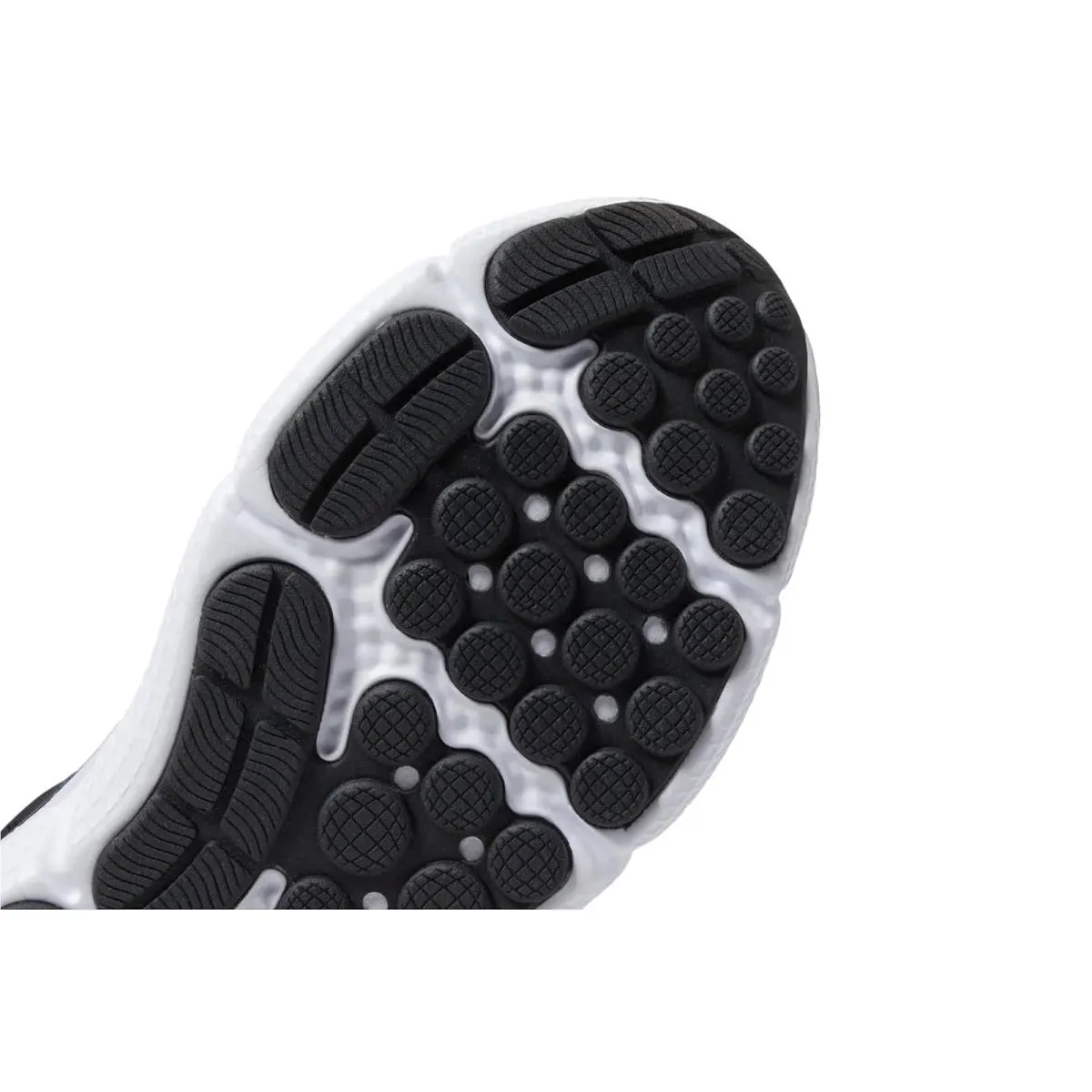 Under Armour shoes - Black/Black/White 4