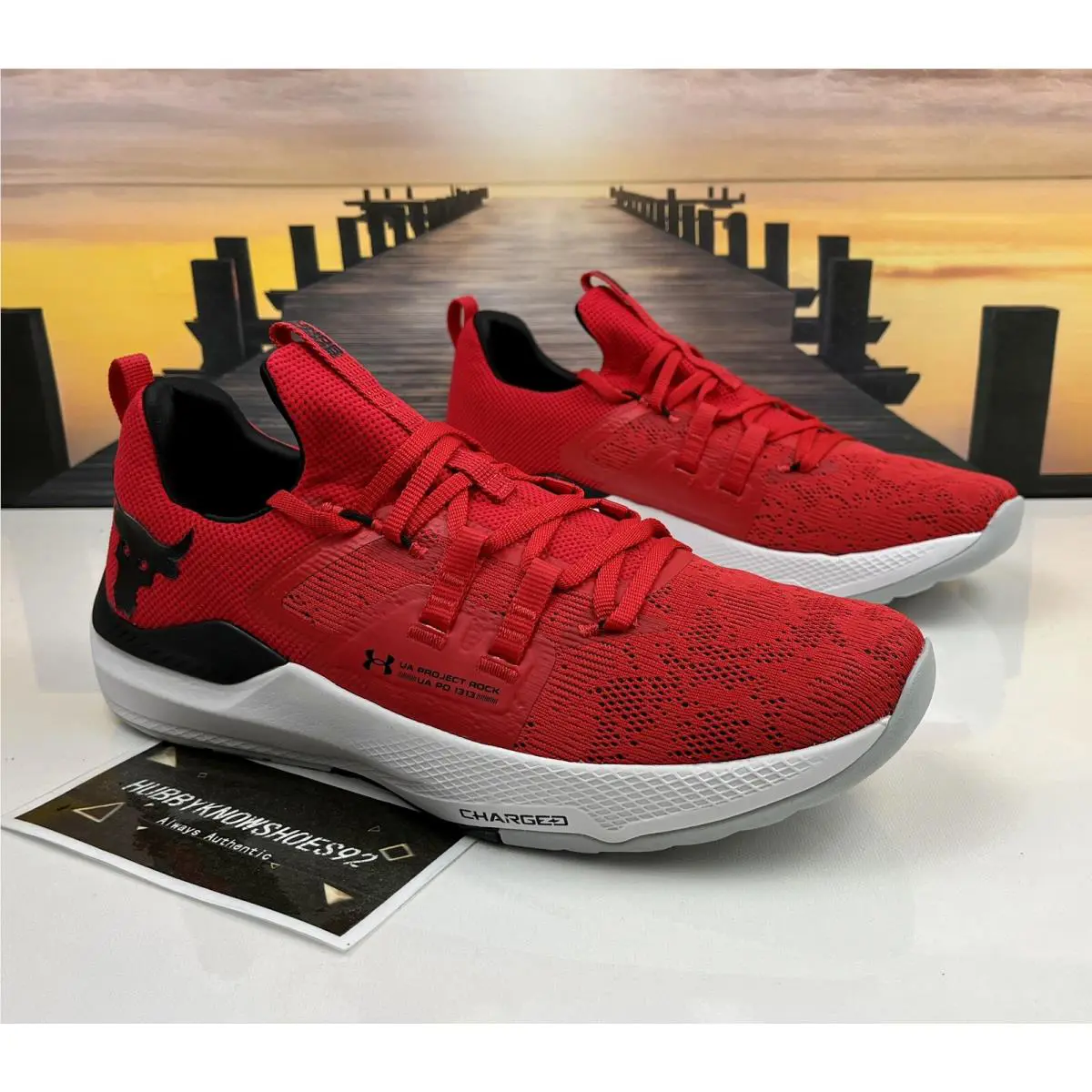 Under Armour shoes - Under Armour Project Rock - Project Rock - 3023006-600 - Red 1