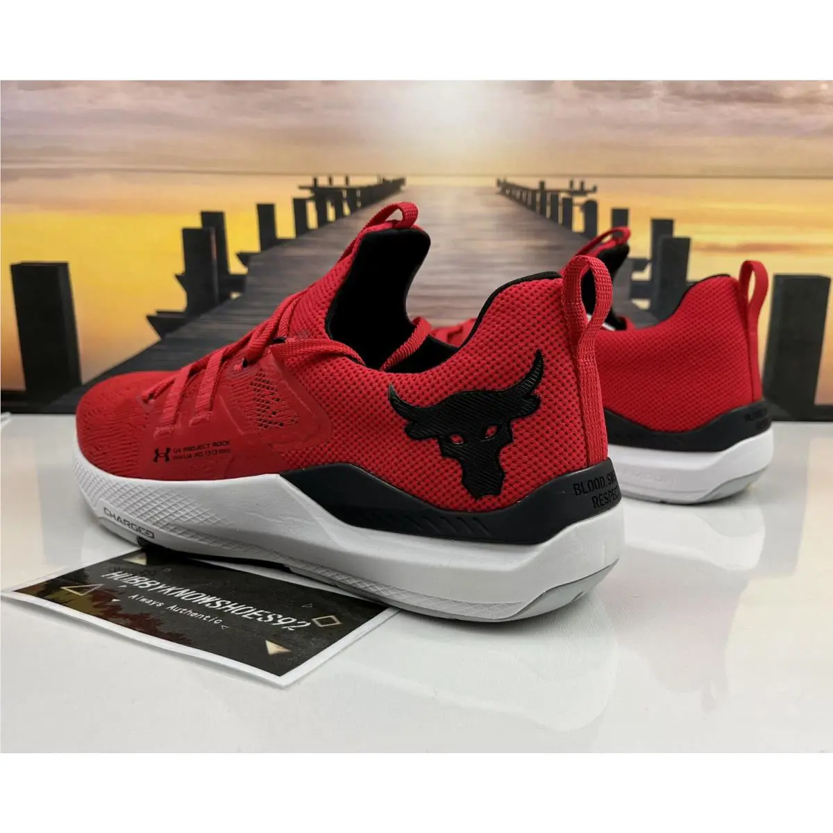 Under Armour shoes - Under Armour Project Rock - Project Rock - 3023006-600 - Red 3