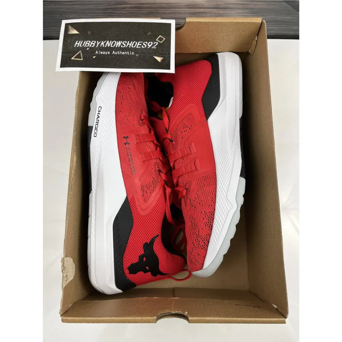 Under Armour shoes - Under Armour Project Rock - Project Rock - 3023006-600 - Red 0