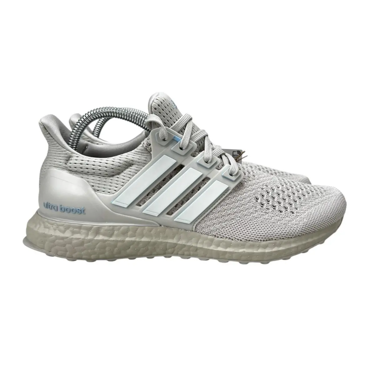 Adidas Ultraboost 1.0 Grey White Blue Shoes JH9211 Women`s Sizes 8 - 11 - Gray