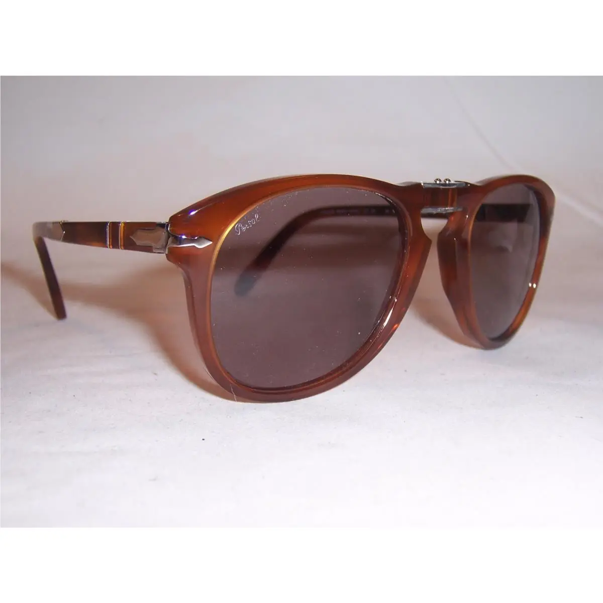 Persol Steve Mcqueen Sunglasses PO 0714SM 96/53 Terra DI Siena/violet 54MM