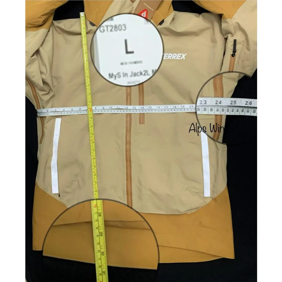 Adidas clothing - Adidas Terrex Myshelter - Terrex Myshelter - Beige 9