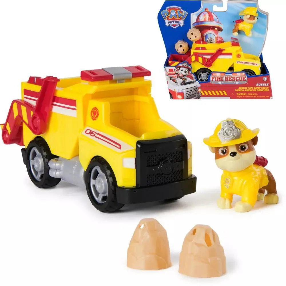 Fire Rescue Themed Vehicle - Rubble Solid - Paw Patrol