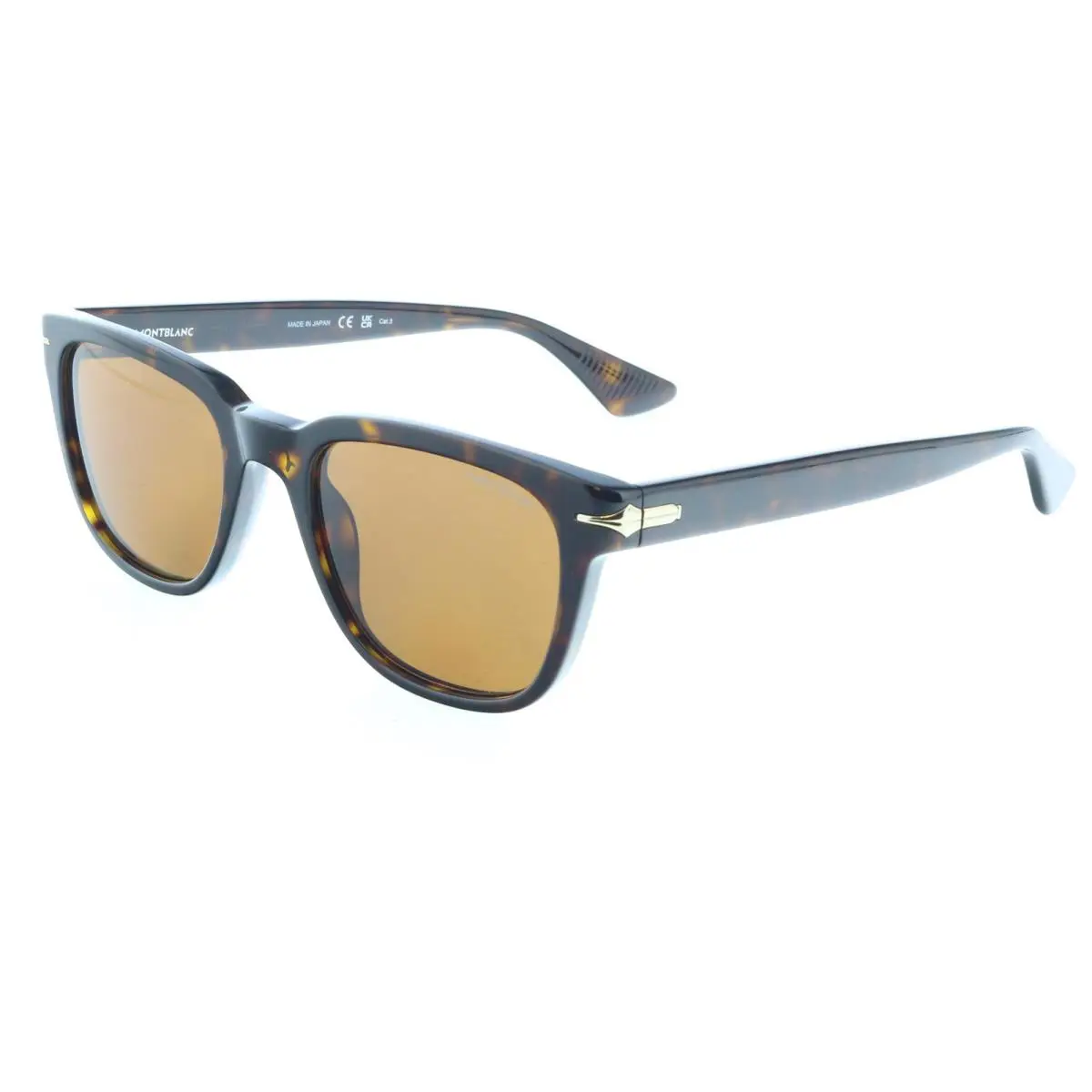Montblanc MB0302S-012 Havana Brown Sunglasses Iconic Elegance