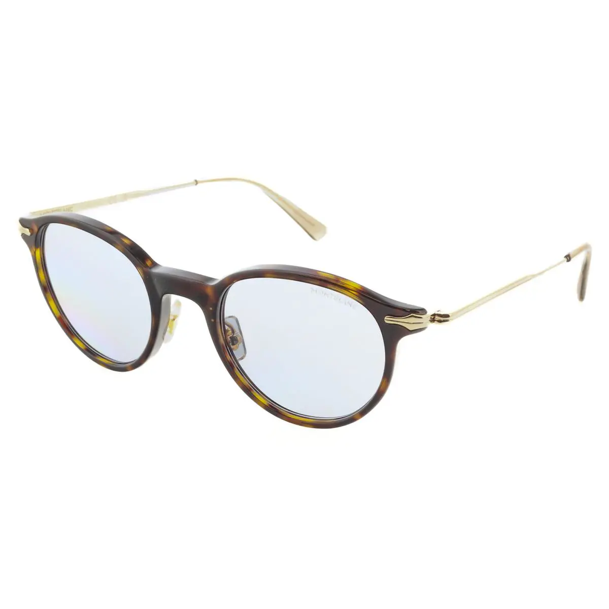 Montblanc MB0362S-002 Tortoise Gold Sunglasses Violet Lens Cool Style