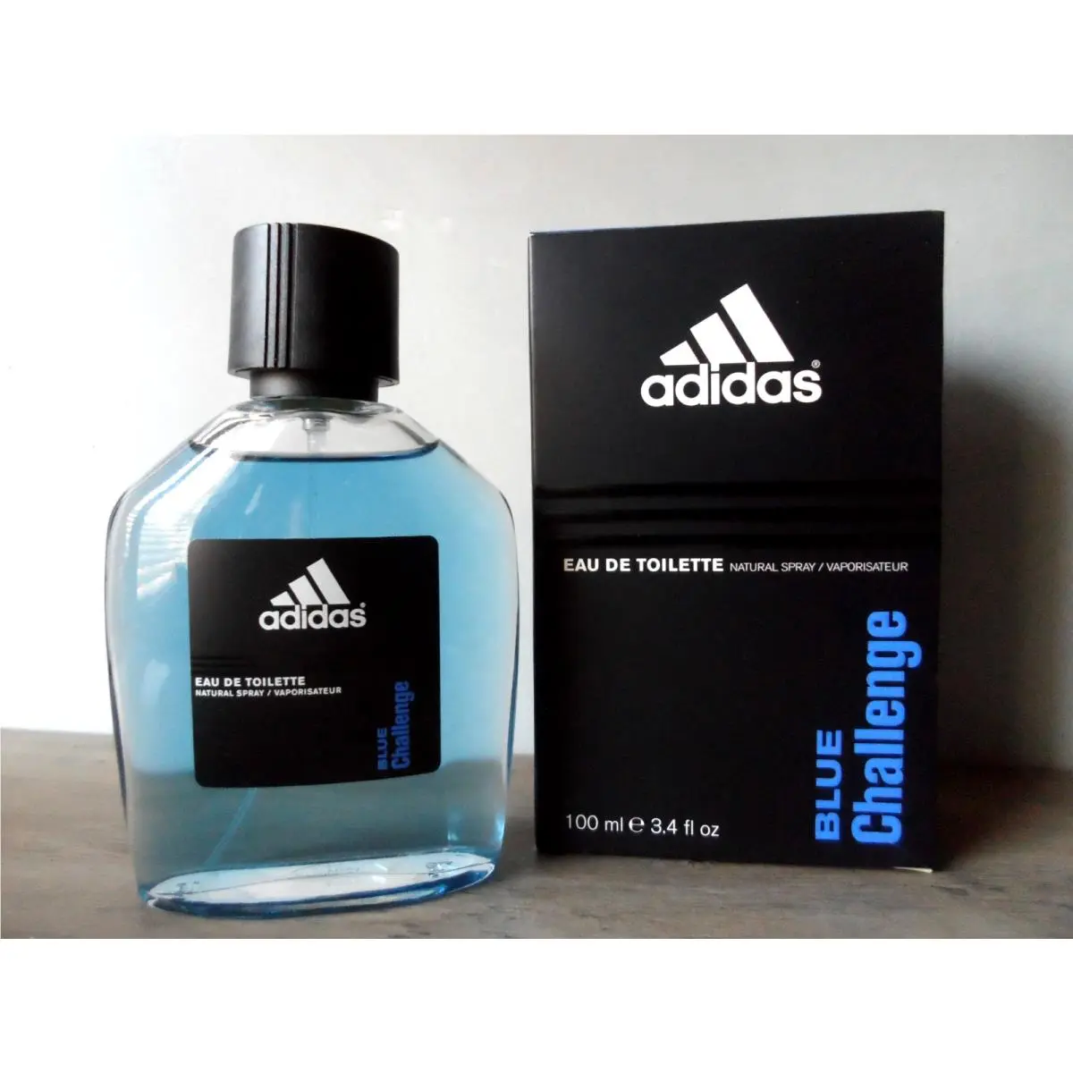 Blue Challenge Men Edt Spray 3.3 oz / 100 ml by Adidas