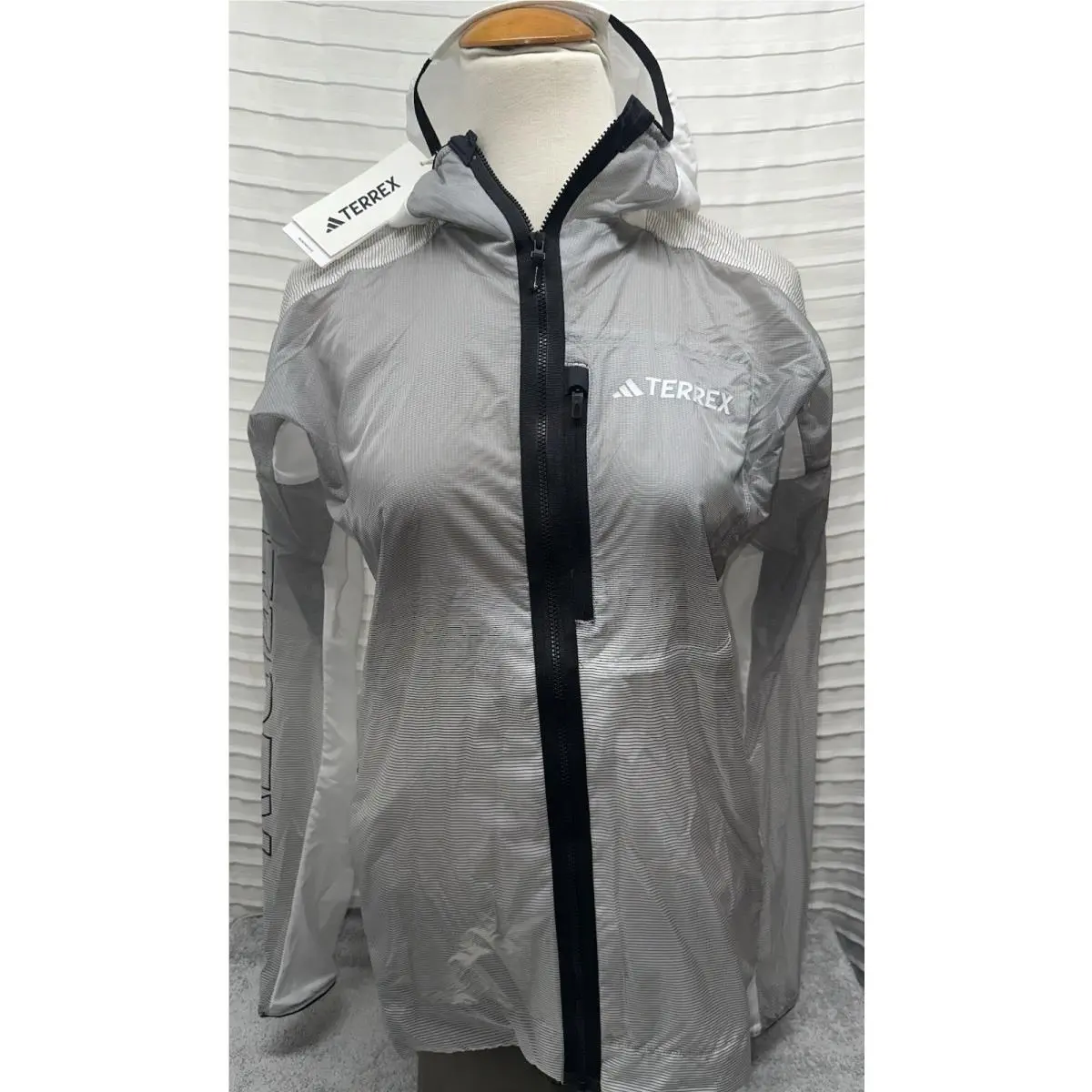 Adidas Terrex Agravic Windweave Pro Women Trail Run Windbreaker Jacket Size S