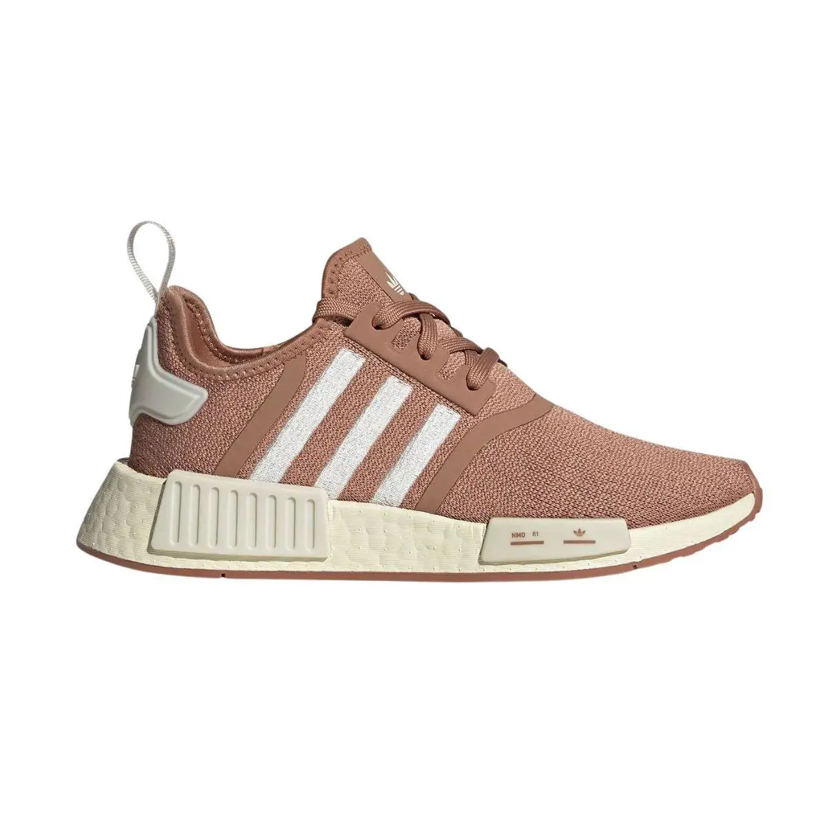 Adidas Women`s NMD_R1 Sneakers - IG8336 - Clay Strata/ Off White - Size 11 US - Clay Stata/Off White