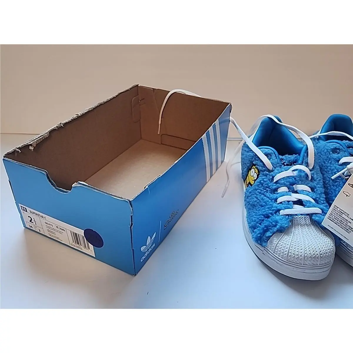 Adidas shoes - adidas Superstar - Superstar - gzi773 - White & Blue 13