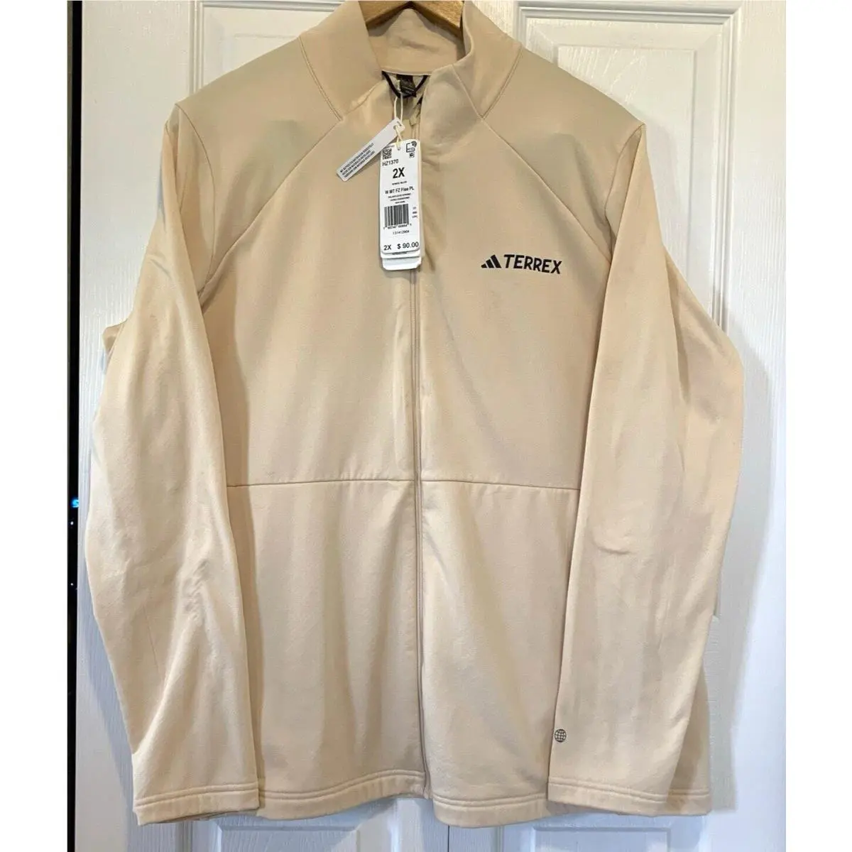 Adidas Terrex Polar Light Fleece Jacket Womens 2X Hiking W/tags Gorpcore
