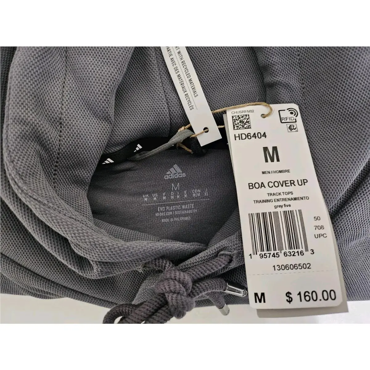 Adidas clothing - adidas HD6404 - Gray (UPC: 195745632163) 7