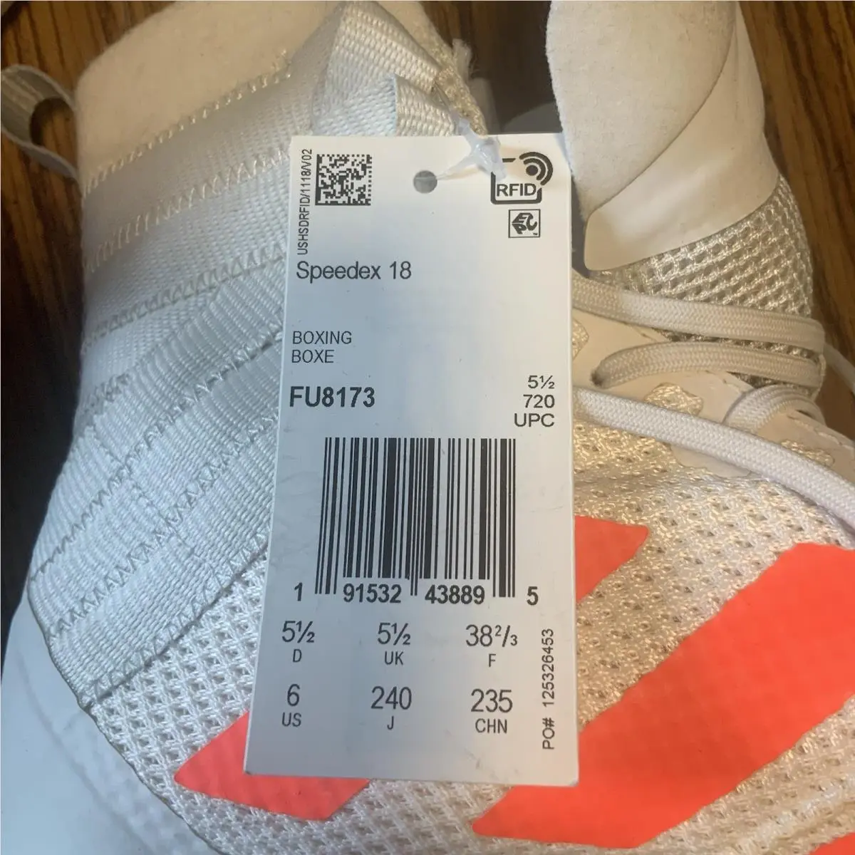 Adidas shoes - adidas Speedex 18 - Speedex - FU8173 - White 7