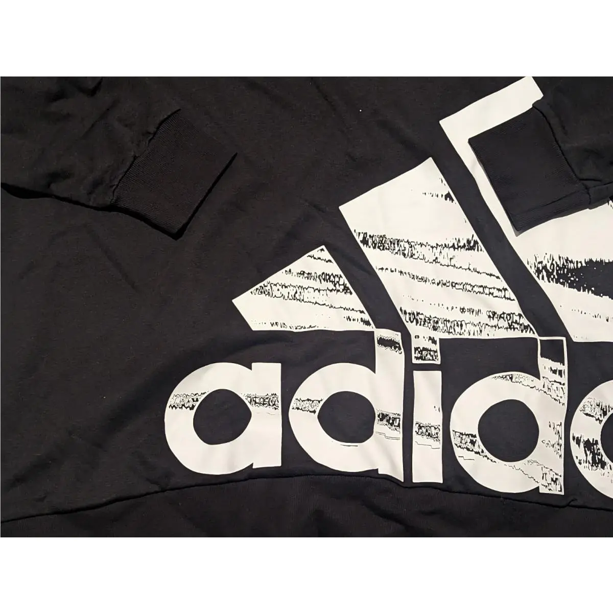 Adidas clothing - Adidas Essentials Brandlove French Terry Sweatshirt - HE1781 - Black 1