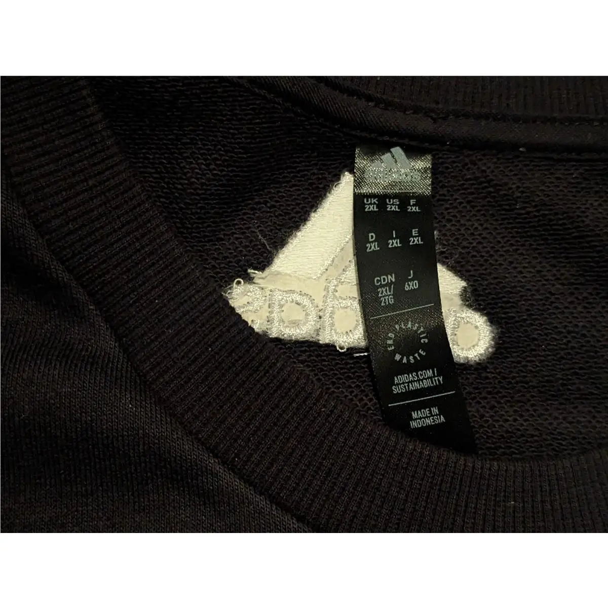 Adidas clothing - Adidas Essentials Brandlove French Terry Sweatshirt - HE1781 - Black 4