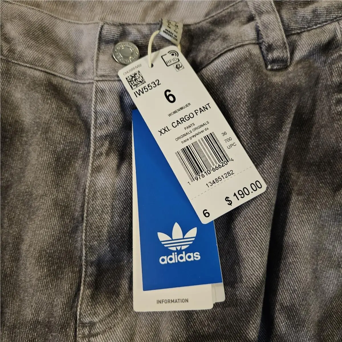 Adidas clothing - IW5532 - IW5532 - Gray (UPC: 197610662510) 3