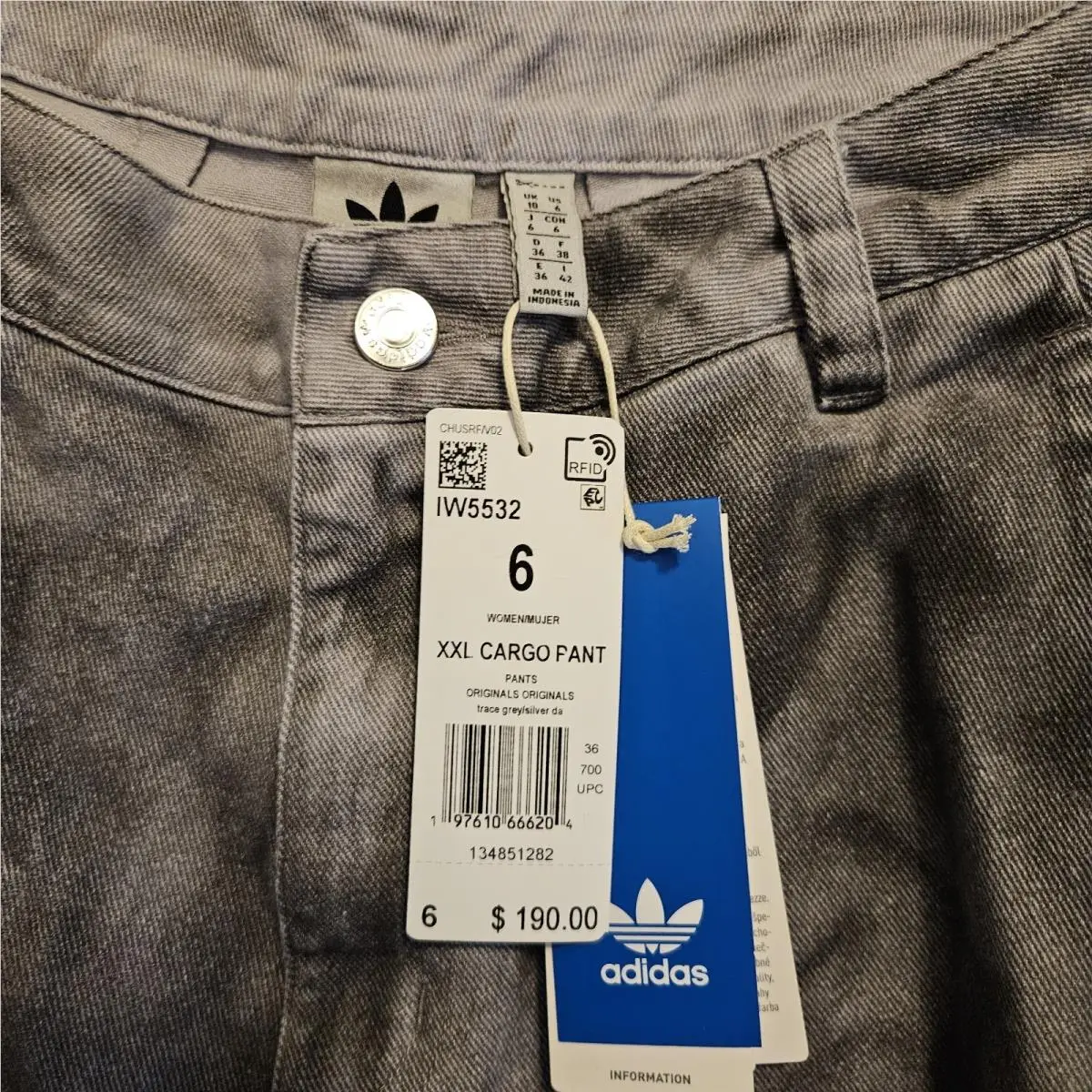 Adidas clothing - IW5532 - IW5532 - Gray (UPC: 197610662510) 5