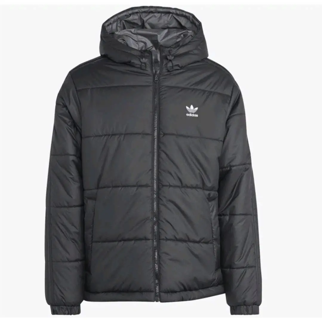 Adidas Originals Reversible Trefoil Padded Jacket Black Size Small IL6116
