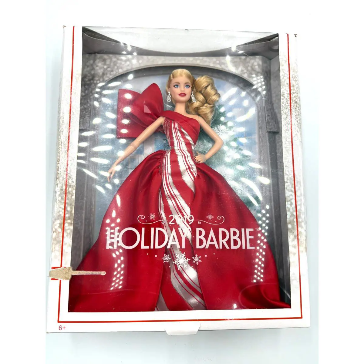2019 Holiday Barbie Doll Box Damage