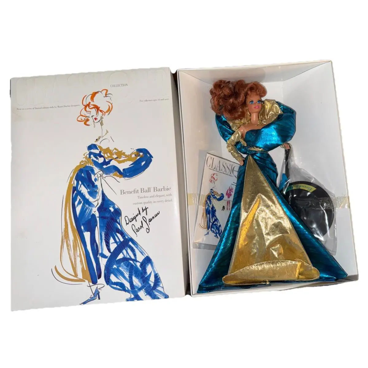 Benefit Ball Barbie Redhead Collectors Edition Mint - Nrfb Gorgeous