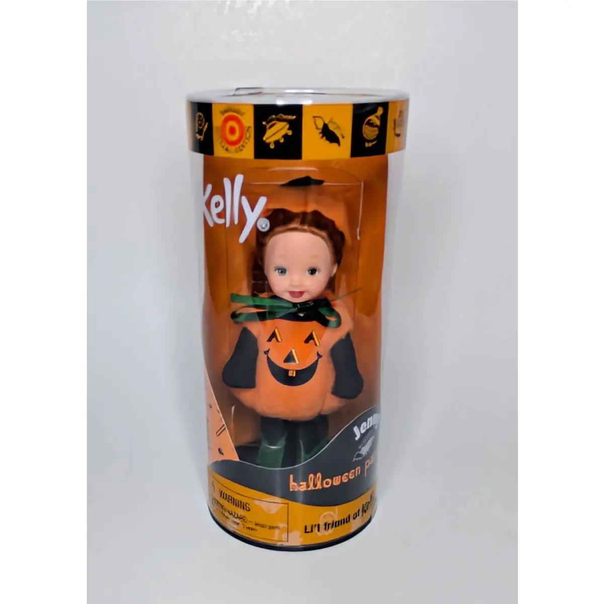 2000 Mattel Barbie Kelly Tommy Cowboy Halloween Party Kelly Pumpk