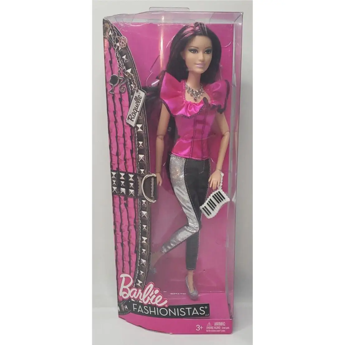 Barbie Fashionistas Raquelle Doll 2011 Mattel with Shelf Wear