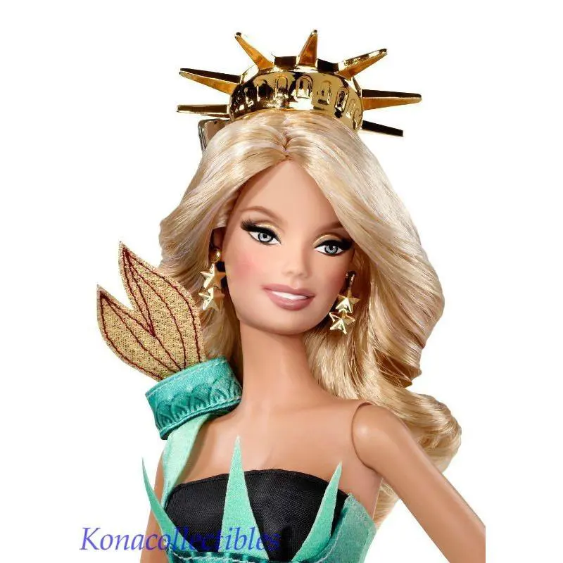 Statue of Liberty Barbie Doll Landmark Series Nrfb Beautiful