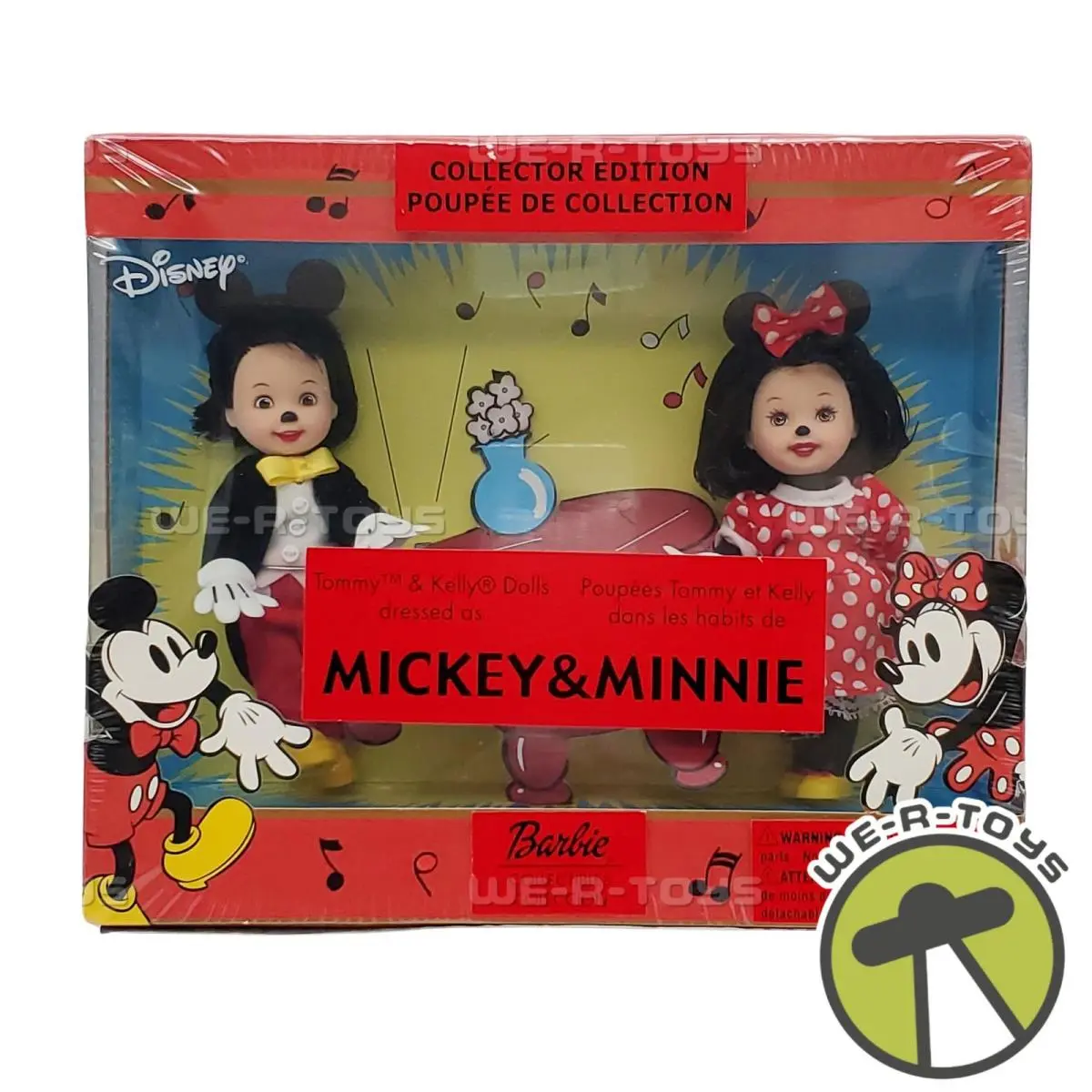 Tommy Kelly Dressed as Disney`s Mickey Minnie 2002 Mattel 55502