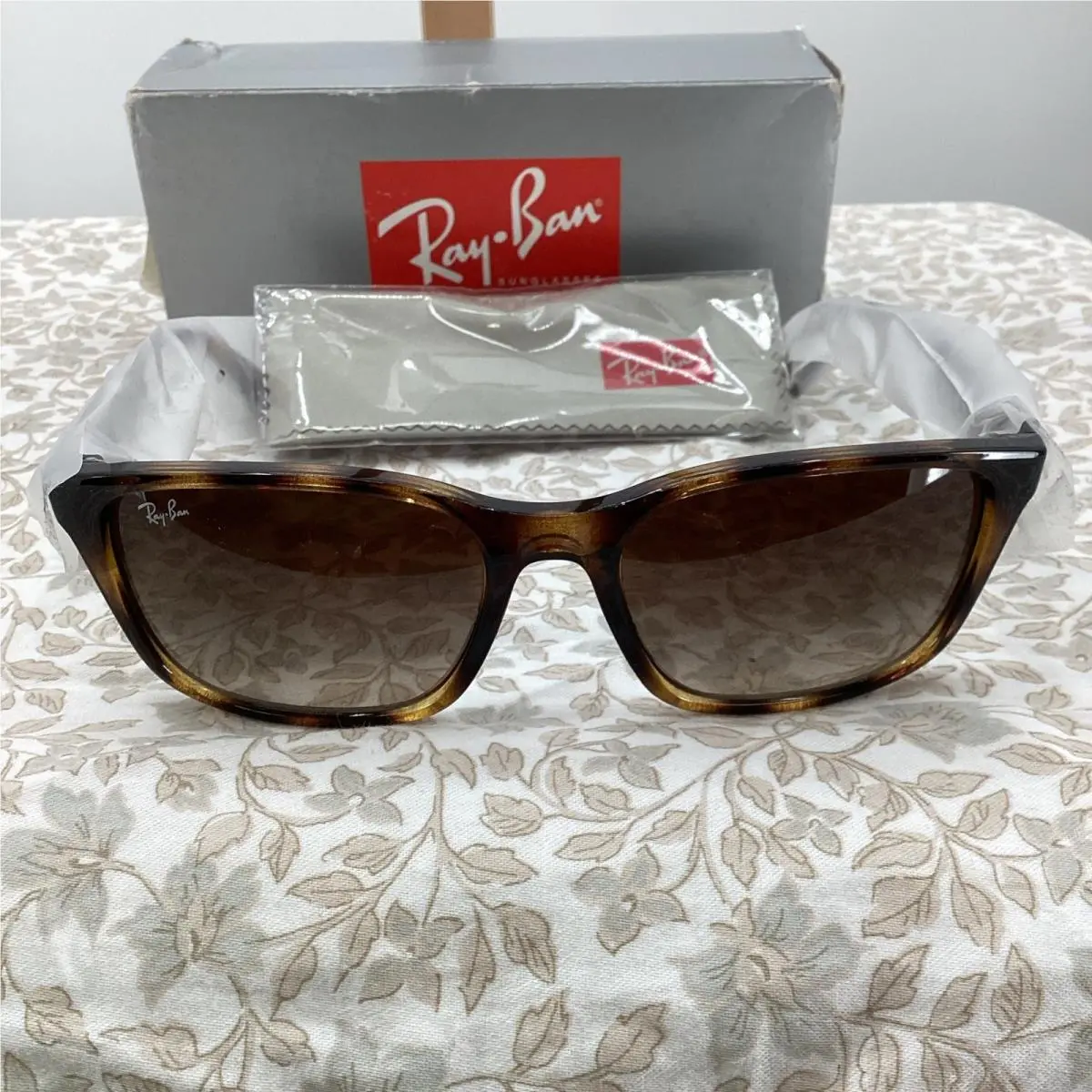 S. Ray Ban Tortoise Shell Sunglasses RB4269I - Brown Gradient 56mm/Light Havana