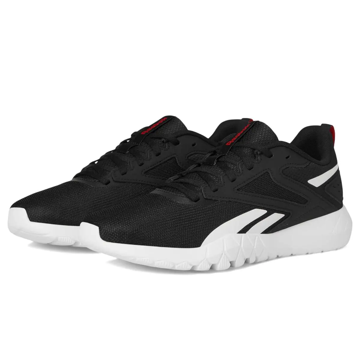 Reebok shoes - Black/White/Energy Red 6