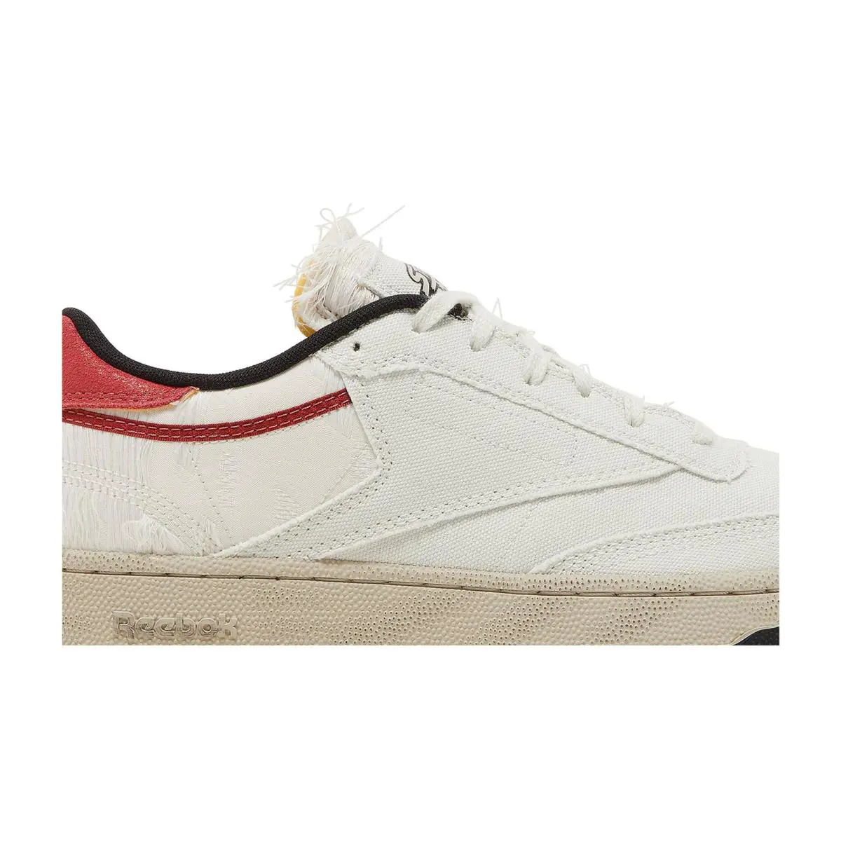 Reebok shoes - Reebok Street Fighter x Club C 85 - GZ9543 - Morning Fog/Moonstone/Mars Red 1