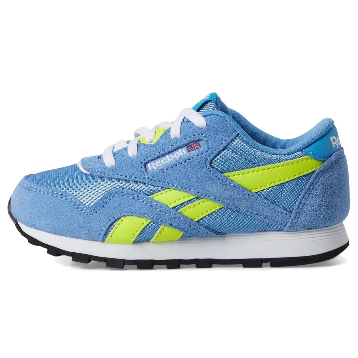 Reebok shoes - Essential Blue/Solar Acid Yellow/Blue 9