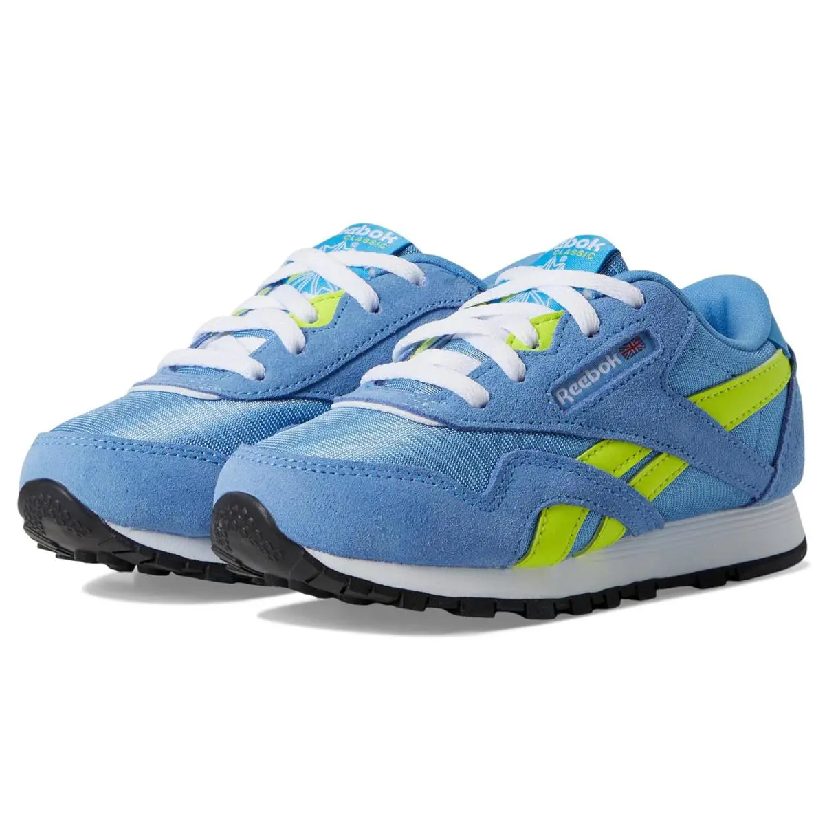 Reebok shoes - Essential Blue/Solar Acid Yellow/Blue 6