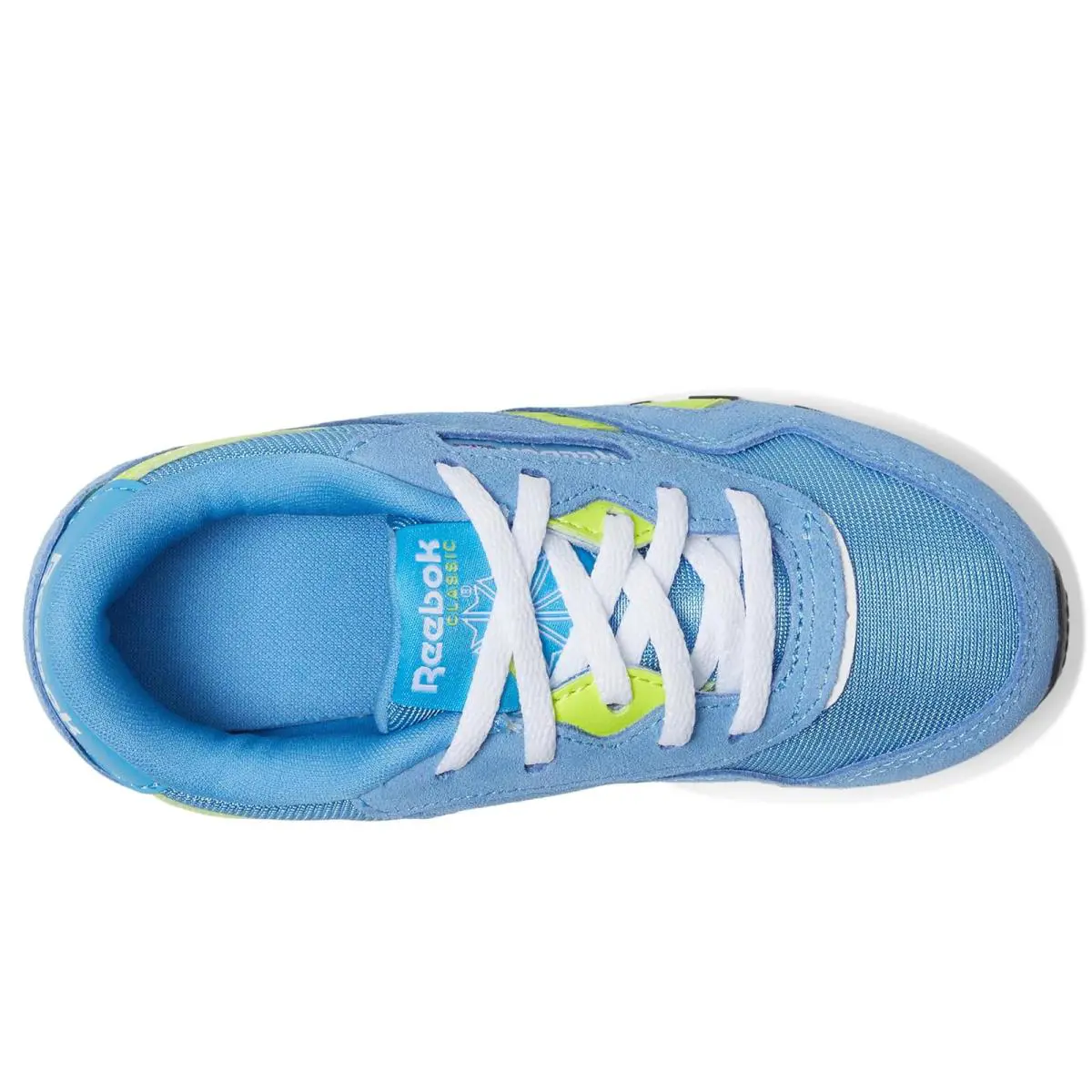 Reebok shoes - Essential Blue/Solar Acid Yellow/Blue 7