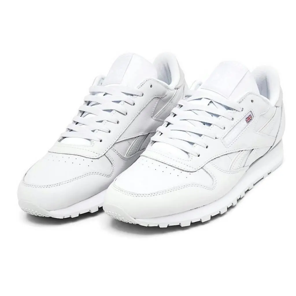 Reebok shoes - Reebok Classic Leather - Classic Leather - Gray, Manufacturer: Black/Black/Grey 2
