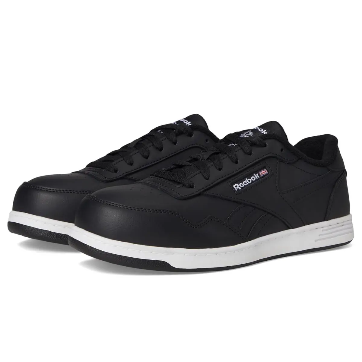 Man`s Sneakers Athletic Shoes Reebok Work Club Memt Work SD10 Comp Toe - Black/White