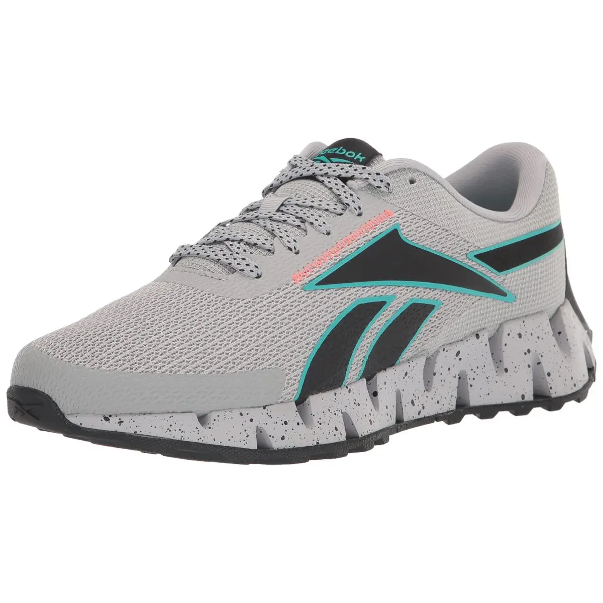 Reebok shoes - Zig Dynamica 2.0 - Zig Dynamica - LII05 - Pure Grey/Classic Teal/Orange Flare 5