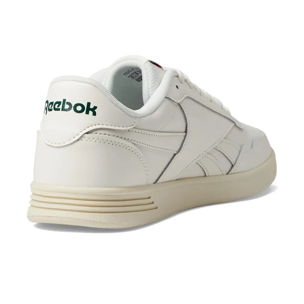 Reebok shoes - Chalk/Dark Green/Flash Red 9