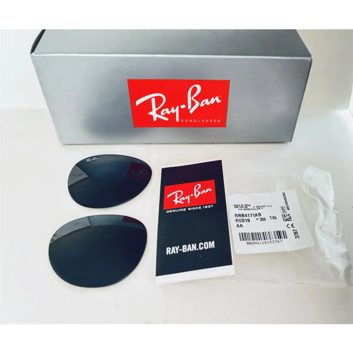 Ray Ban RB4171 Erika G15 Green Replacement Lens Pair 54mm