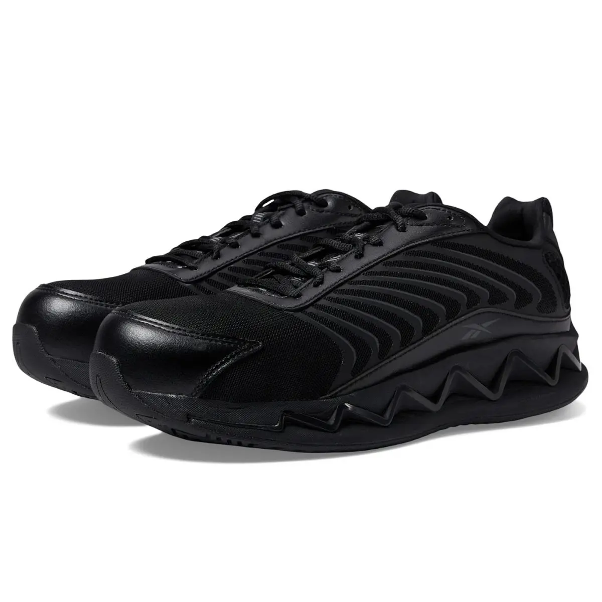 Man`s Shoes Reebok Work Zig Elusion Heritage Work SD Comp Toe - Black
