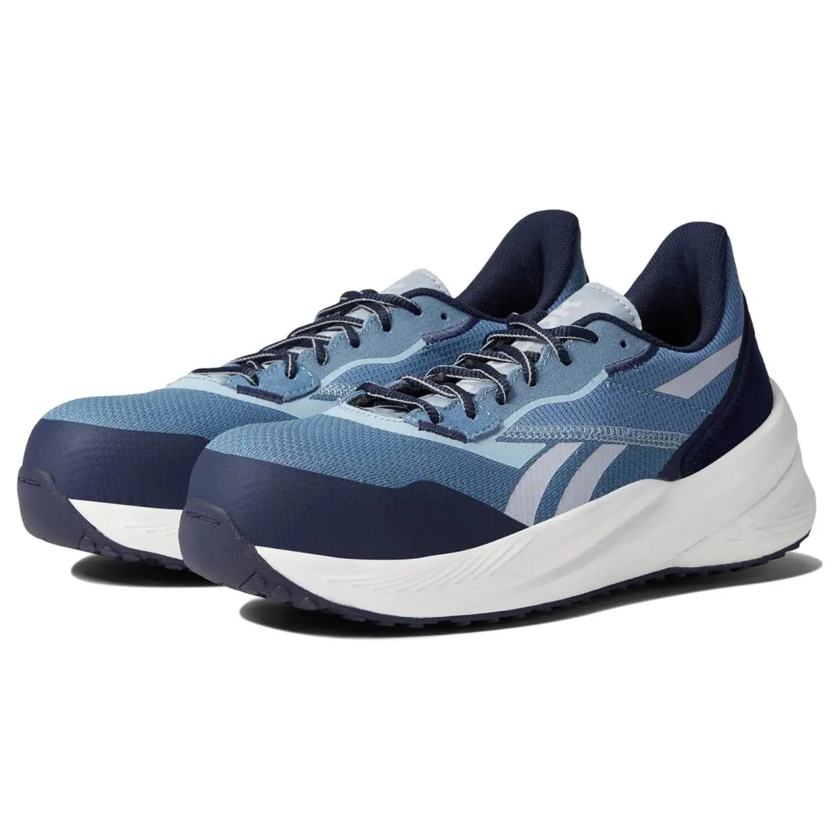 Woman`s Shoes Reebok Work Floatride Energy Daily Work EH Comp Toe - Grey/Navy/Pink