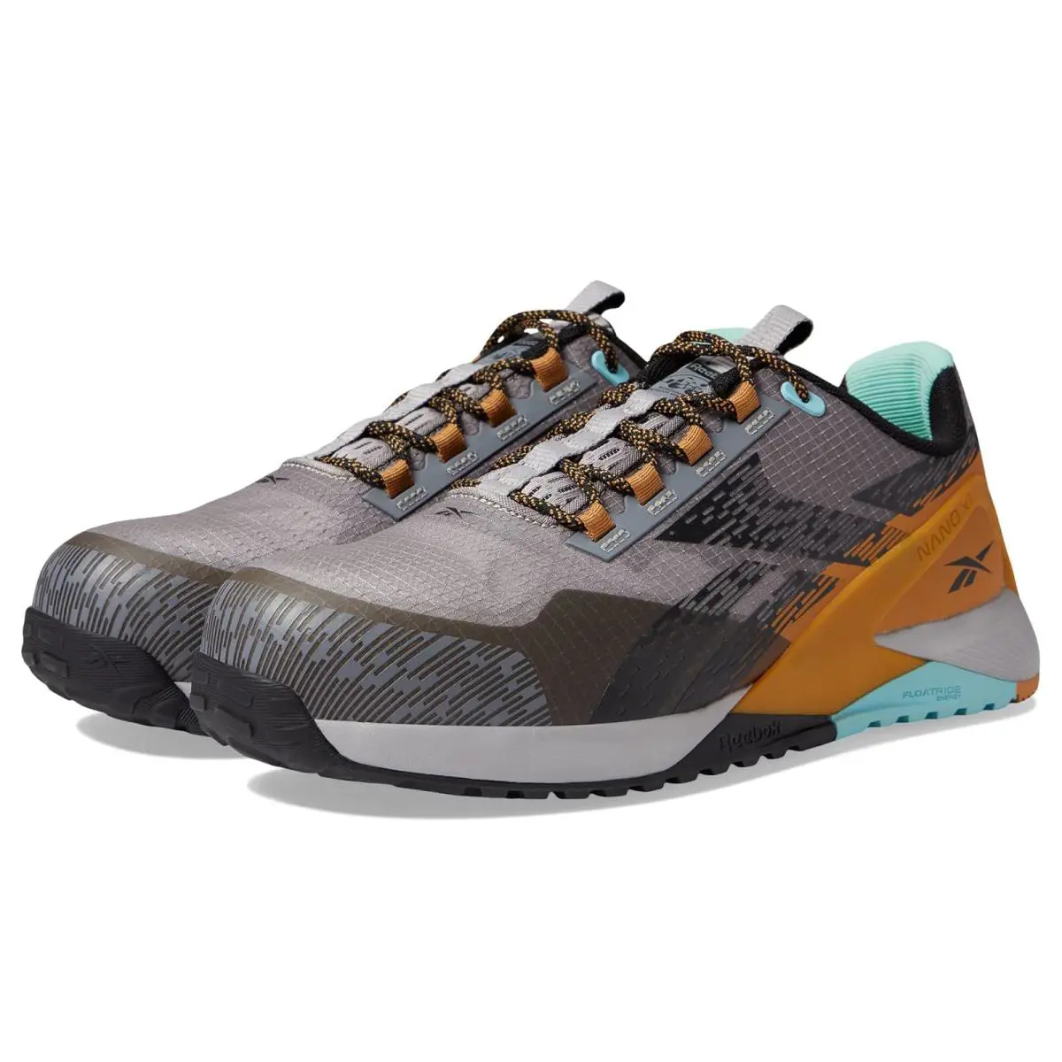 Reebok shoes - Silver/Grey/Clay/Black 5