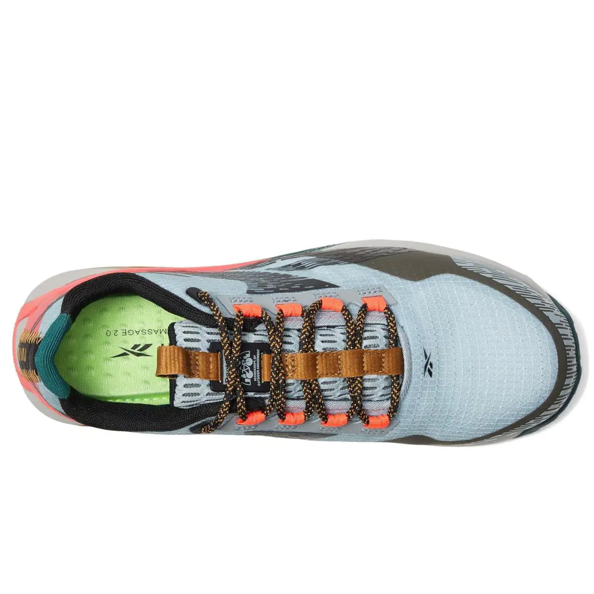 Reebok shoes - Silver/Army Green/Pink 14