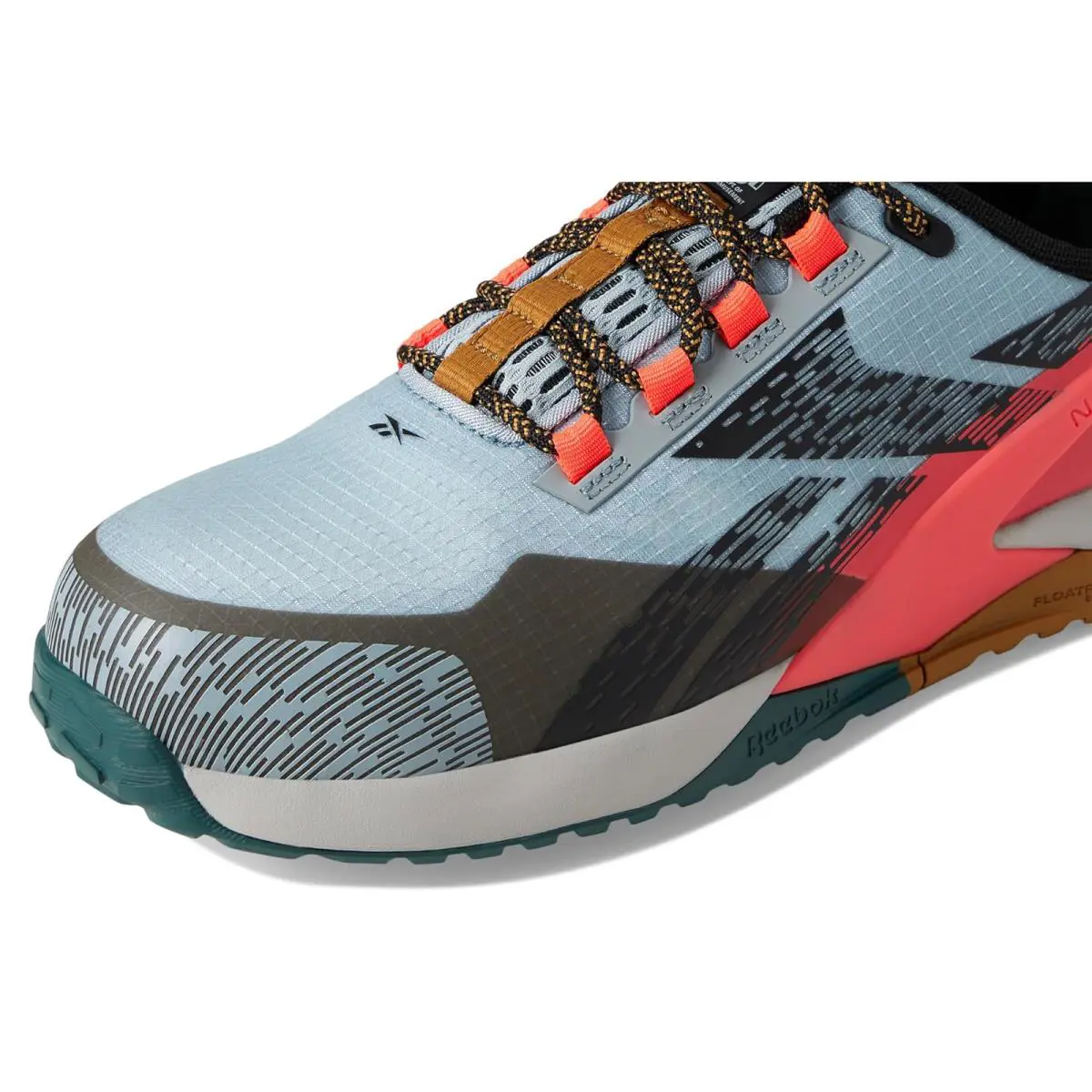 Reebok shoes - Silver/Army Green/Pink 18